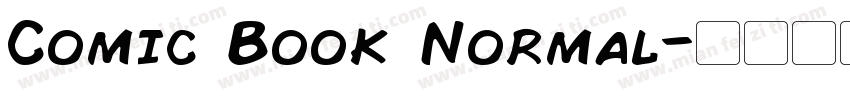 Comic Book Normal字体转换